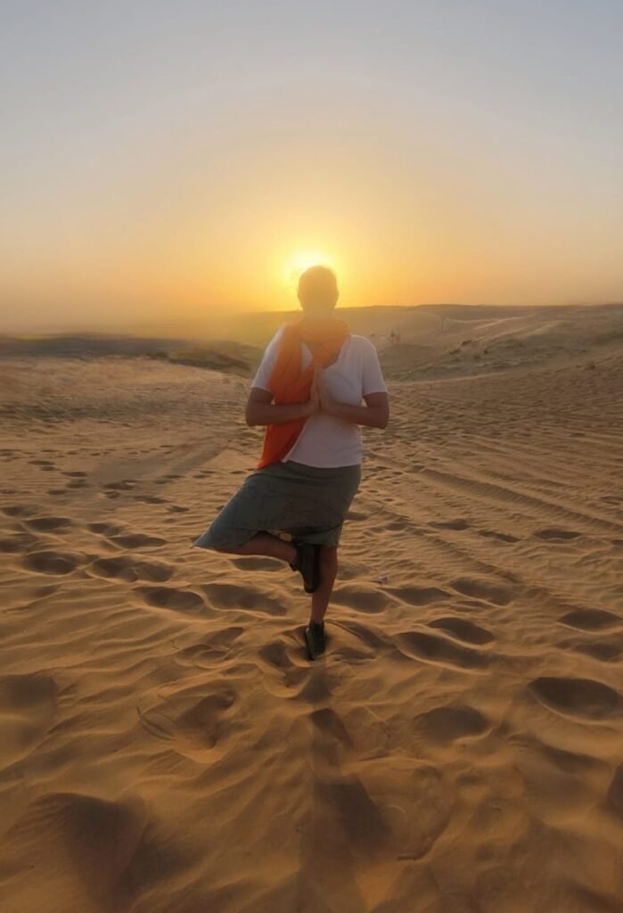 yoga desert